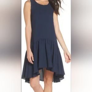 Chelsea 28 Ruffle Hem Swing Dress. Size M